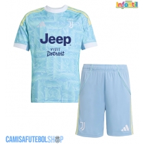 Camisa de time de futebol Juventus Replicas 2º Equipamento Infantil 2025-26 Manga Curta (+ Calças curtas)
